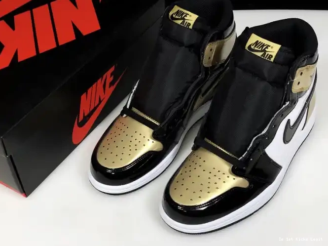 861428-007 High 1 Retro Glod Jordan Toe Air 0620